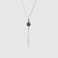 Stone Lariat Necklace