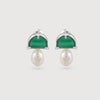 Green Onyx | Pearl Drops