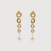 Hammered Discs Earrings