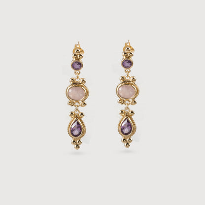 Victorian Stone Earrings