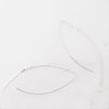 Long Hoops - Silver
