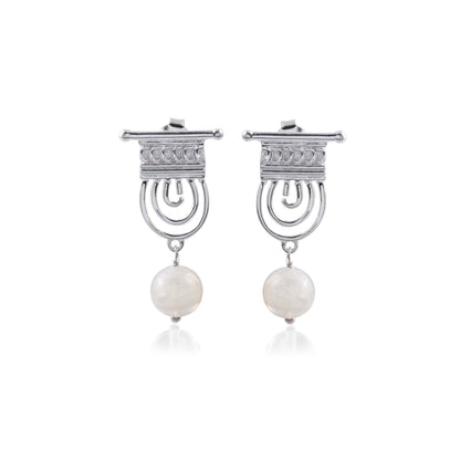 Harp Stone Earrings