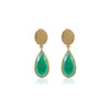 Green Onyx Earrings