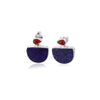 Lapis Coral Earrings