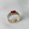 Bohemian Ruby Ring