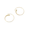 Infinity Gold Hoops