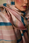 Habutai Silk Scarf - Blush