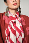 Itajime Habutai Silk Square Scarf - aka