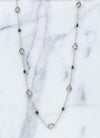Green Amethyst | Aventurine Long Necklace