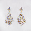 Aqua Marine | Tanzanite Earrings