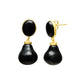 Black Onyx Drop Earrings