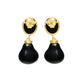 Black Onyx Drop Earrings
