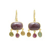 Tourmaline Wire Earrings