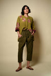 Jodhpur Twill Cotton Pants