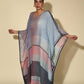 Hand Woven Linen Kaftan - Stripes