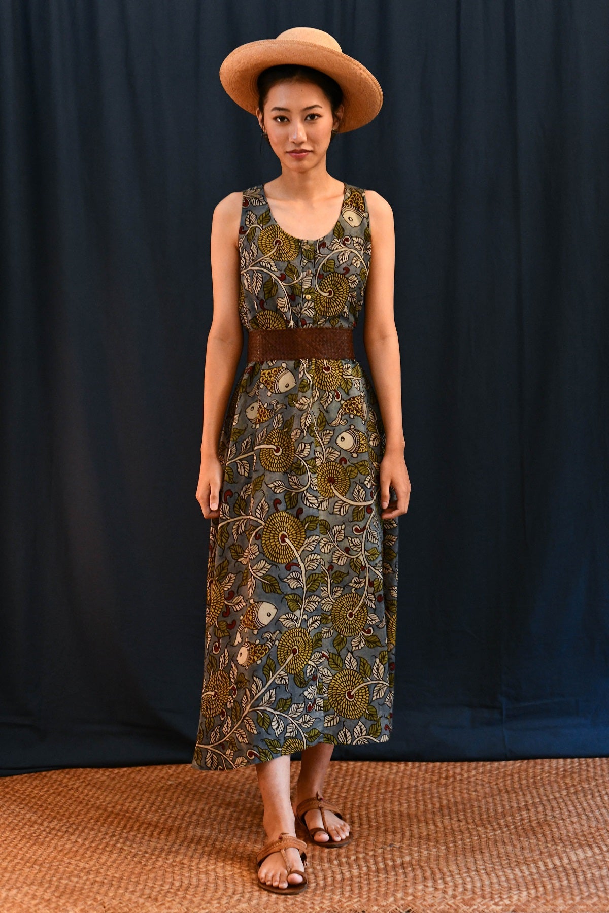 kalamkari maxi dress Kalamkari Maxi Dress