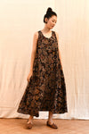 Kalamkari Maxi Dress - Earthy
