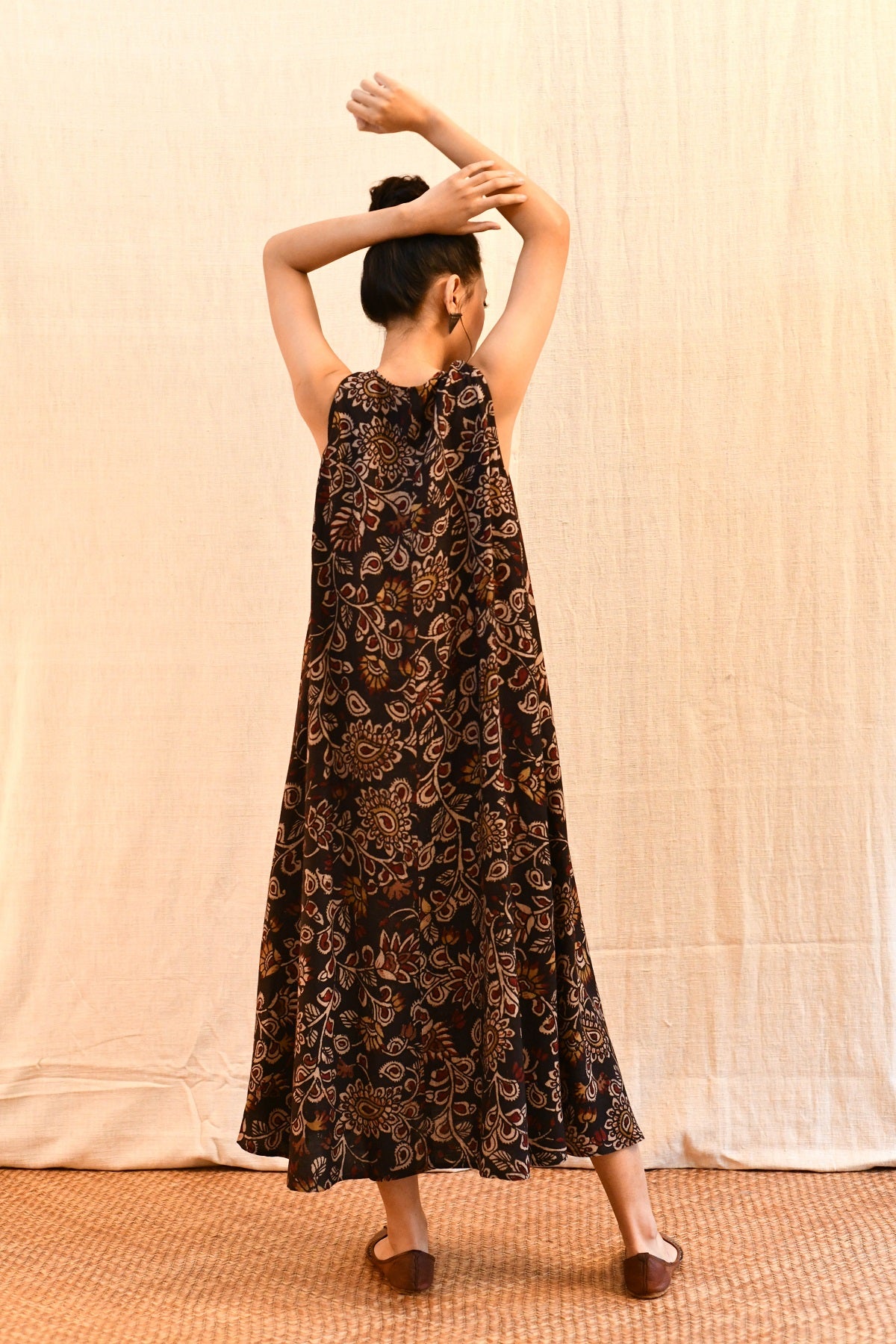 kalamkari maxi dress Kalamkari Maxi Dress