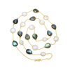 Moonstone | Labradorite Stone Long Necklace