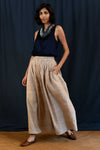 Eri Silk Palazzos - Natural