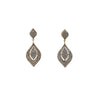 Pave Diamond Drop Earrings