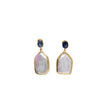 Pearl | Kyanite Earrings