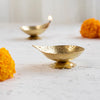 Raindrop Brass Diya (Light)