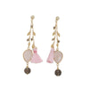 Rose Quartz Bohemian Earrings