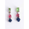 Rough Tourmaline Earrings