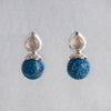Lapis Boule Earrings