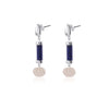 Lapis | Rose Quartz Earring