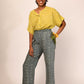 Dabu Linen Straight Pants