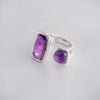 Amethyst Statement Ring