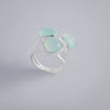 Aqua Chalcedony Ring