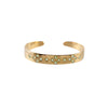 Peridot Encrusted Cuff