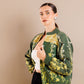 Vintage Kantha Quilt Bomber