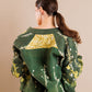 Vintage Kantha Quilt Bomber