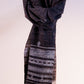 Vankar Wool | Silk Scarf - Charcoal