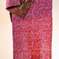 Kantha Silk Scarf - Fuchsia