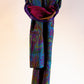 Kantha Silk Scarf - Violet | Fuchsia