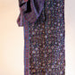 Kantha Silk Scarf - Violet Chintz