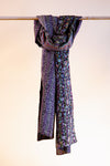 Kantha Silk Scarf - Violet Chintz