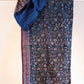 Kantha Silk Scarf - Black Chintz