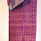 Kantha Silk Scarf - Purple