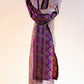 Kantha Silk Scarf - Purple