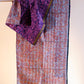 Kantha Silk Scarf - Violet | Pink