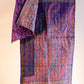 Kantha Silk Scarf - Violet | Pink