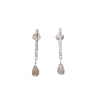 Silver Stem Earrings