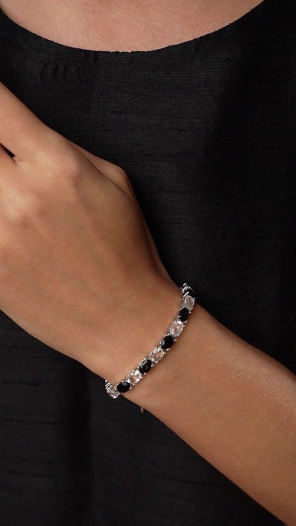 Silver Stone | Crystal Bracelet