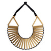 Spun Gold Collar Necklace